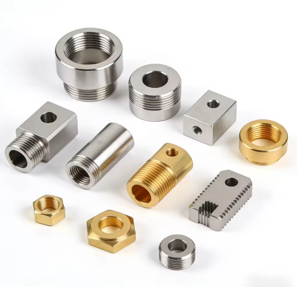 CNC Turned Threaded Fittings